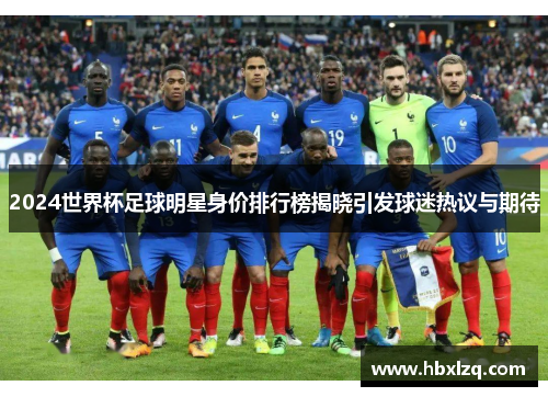 2024世界杯足球明星身价排行榜揭晓引发球迷热议与期待